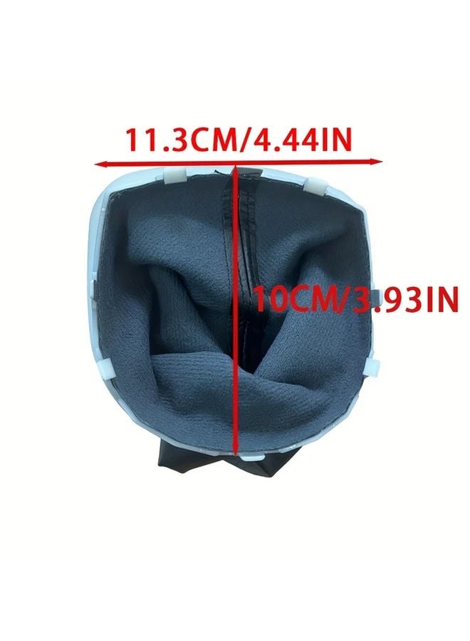 Renault Clio III 2005 2009 Gear Cover Black PU Leather Handbrake Shift Knob - Image 2